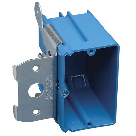 deep plastic electrical wall box|large single gang electrical box.